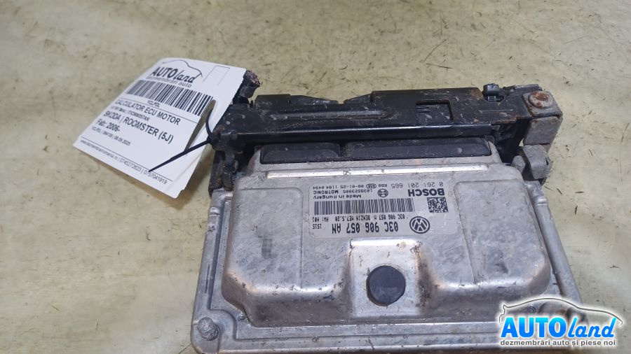 Calculator Ecu Motor 03c906057an 1.6 16V Benz Skoda ROOMSTER 5J 2006