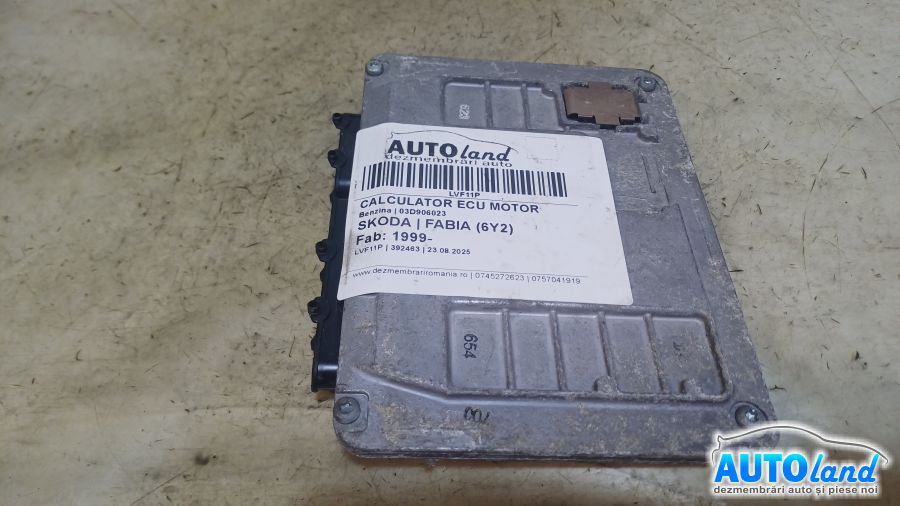 Calculator Ecu Motor 03d906023 Benzina Skoda FABIA 6Y2 1999