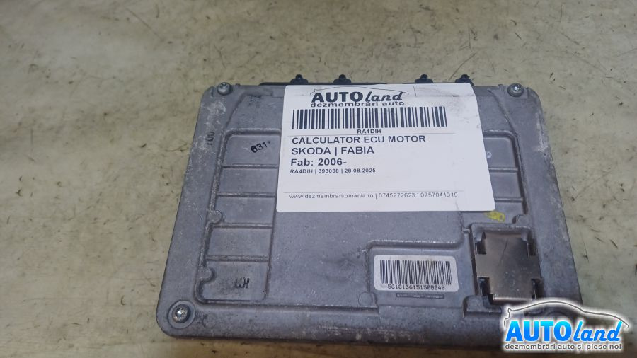 Calculator Ecu Motor 03d906023 Skoda FABIA 2006