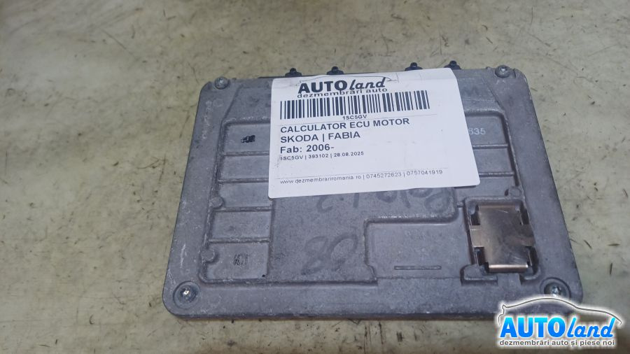 Calculator Ecu Motor 03d906023 Skoda FABIA 2006