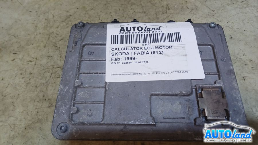 Calculator Ecu Motor 03d906023 Skoda FABIA 6Y2 1999