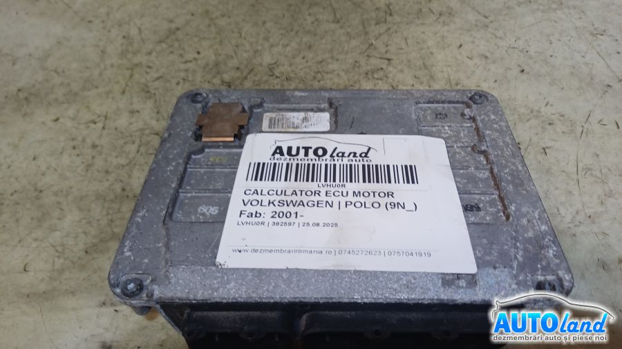 Calculator Ecu Motor 03d906023 Volkswagen POLO 9N 2001