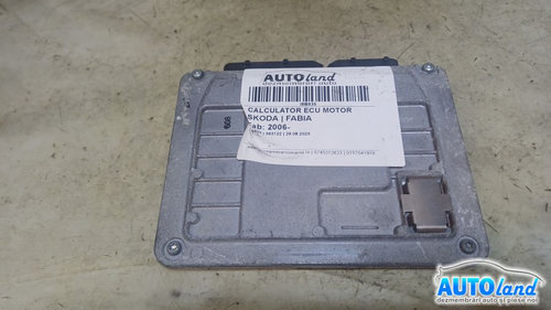 Calculator Ecu Motor 03d906033c Skoda FABIA 2006