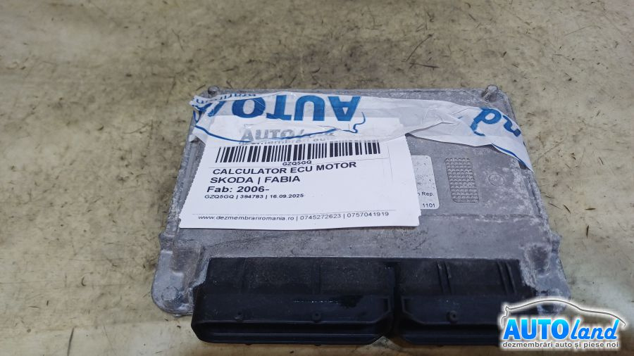 Calculator Ecu Motor 03d906033c Skoda FABIA 2006