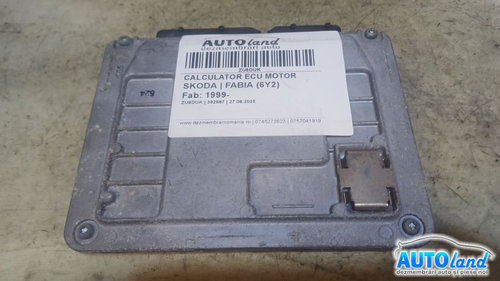 Calculator Ecu Motor 03d906033c Skoda FABIA 6Y2 1999