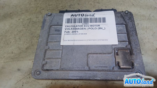 Calculator Ecu Motor 03d906033f Volkswagen POLO 9N 2001