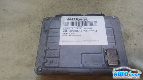 Calculator Ecu Motor 03d906033f Volkswagen POLO 9N 2001