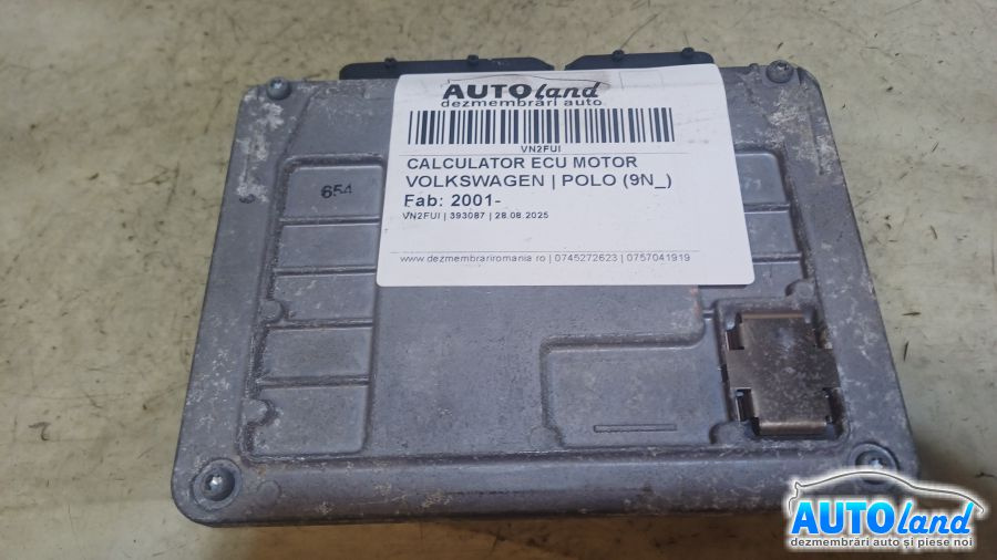 Calculator Ecu Motor 03d906033f Volkswagen POLO 9N 2001