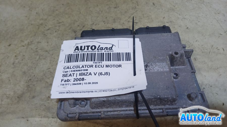 Calculator Ecu Motor 03e906019m Cgp Seat IBIZA V 6J5 2008