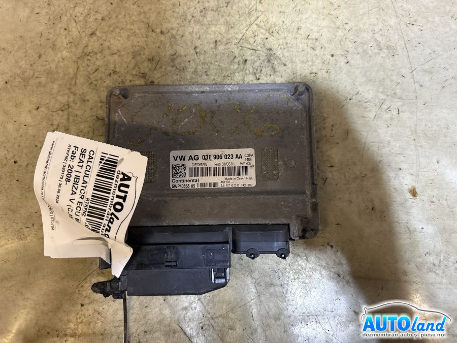 Calculator Ecu Motor 03e906023aa Seat IB