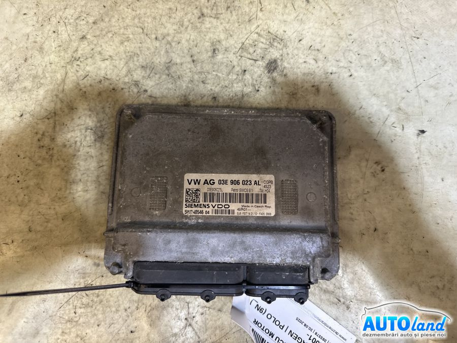 Calculator Ecu Motor 03e906023al 1.2 Volkswagen POLO 9N 2001