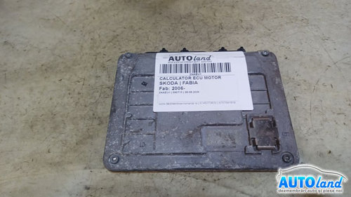 Calculator Ecu Motor 03e906023al Skoda FABIA 2006