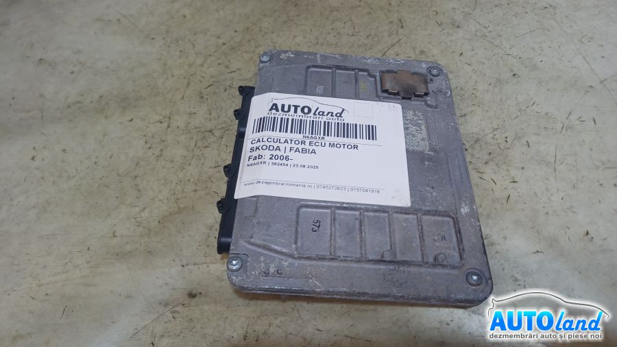 Calculator Ecu Motor 03e906023b Skoda FABIA 2006