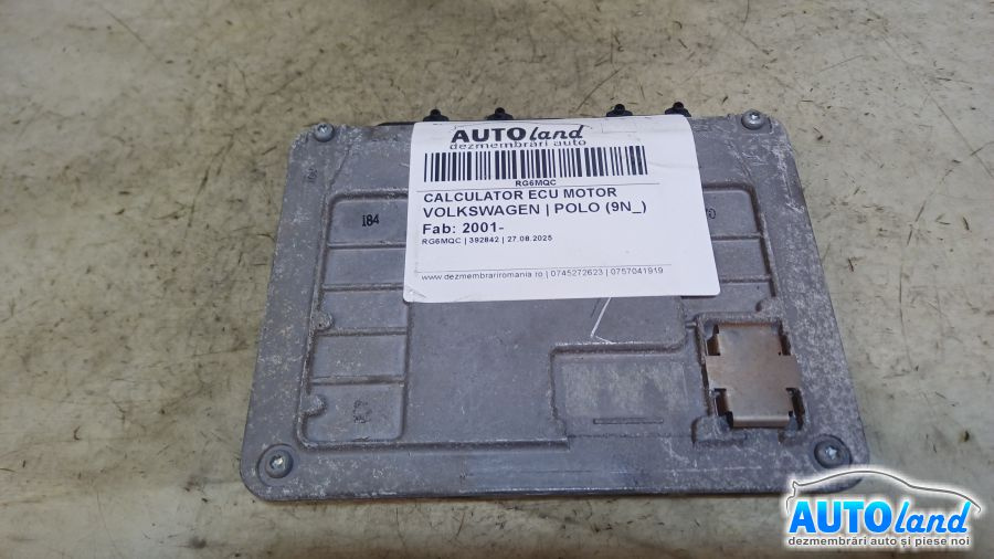 Calculator Ecu Motor 03e906023b Volkswagen POLO 9N 2001