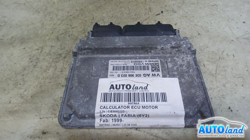 Calculator Ecu Motor 03e906023d 1.2b Skoda FABIA 6Y2 1999