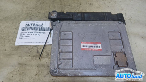 Calculator Ecu Motor 03e906023e Seat IBIZA V 6J5 2008