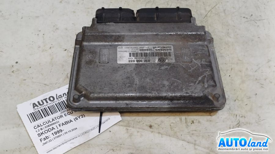 Calculator Ecu Motor 03e906033 1.2 B Skoda FABIA 6Y2 1999