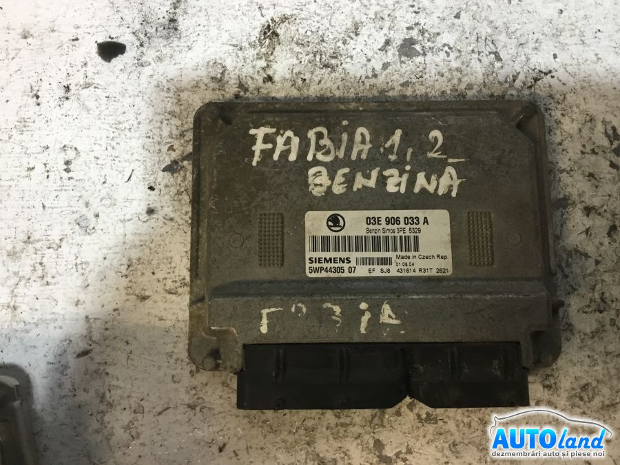 Calculator Ecu Motor 03e906033a 1.2 B Skoda FABIA 6Y2 1999