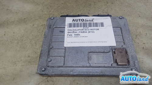 Calculator Ecu Motor 03e906033a Skoda FABIA 6Y2 1999