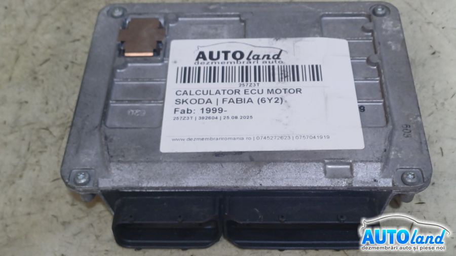Calculator Ecu Motor 03e906033a Skoda FABIA 6Y2 1999