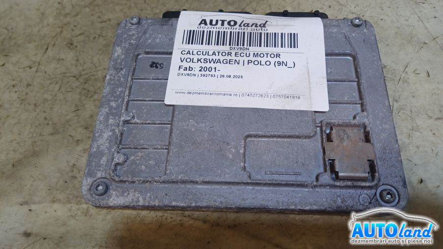 Calculator Ecu Motor 03e906033ab Volkswagen POLO 9N 2001