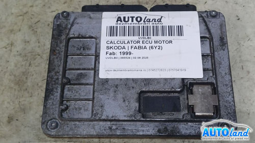 Calculator Ecu Motor 03e906033ak Skoda FABIA 6Y2 1999