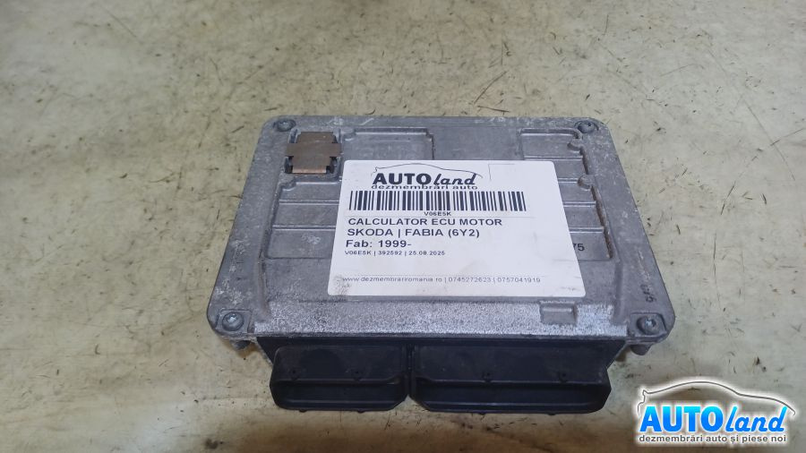Calculator Ecu Motor 03e906033ak Skoda FABIA 6Y2 1999