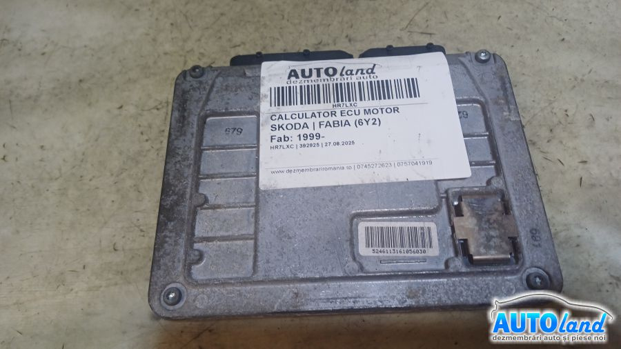 Calculator Ecu Motor 03e906033ak Skoda FABIA 6Y2 1999