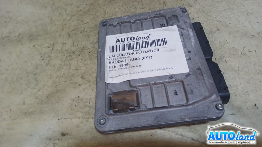 Calculator Ecu Motor 03e906033l 1.2 B Sk