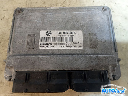 Calculator Ecu Motor 03e906033l Benzina Volkswagen POLO 9N 2001
