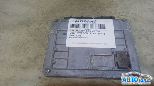 Calculator Ecu Motor 03e906033l Volkswagen POLO 9N 2001