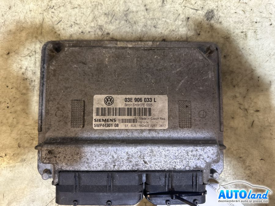 Calculator Ecu Motor 03e906033l Volkswagen POLO 9N 2001