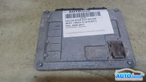 Calculator Ecu Motor 03e906033p Seat IBIZA IV 6J5,6P1 2008-2017