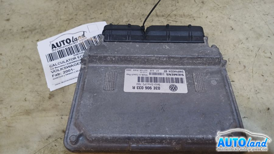 Calculator Ecu Motor 03e906033r 1.2 Benzina Volkswagen POLO 9N 2001