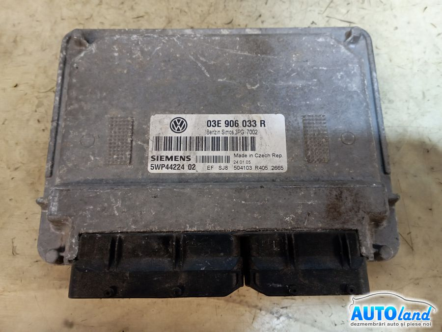 Calculator Ecu Motor 03e906033r 1.2b Bme Skoda FABIA 6Y2 1999