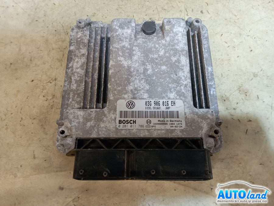 Calculator Ecu Motor 03g906016eh 0281011786 Skoda OCTAVIA 1Z3 2004