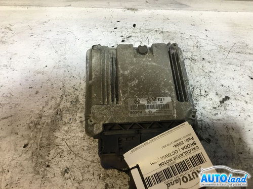 Calculator Ecu Motor 03g906016f Skoda OCTAVIA 1Z3 2004