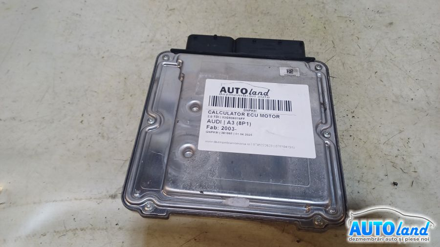 Calculator Ecu Motor 03g906016ff 2.0 TDI Audi A3 8P 2003