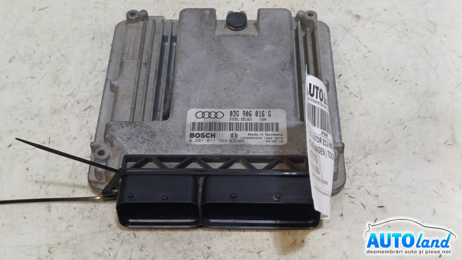 Calculator Ecu Motor 03g906016g Volkswagen TOURAN 1T1,1T2 2003