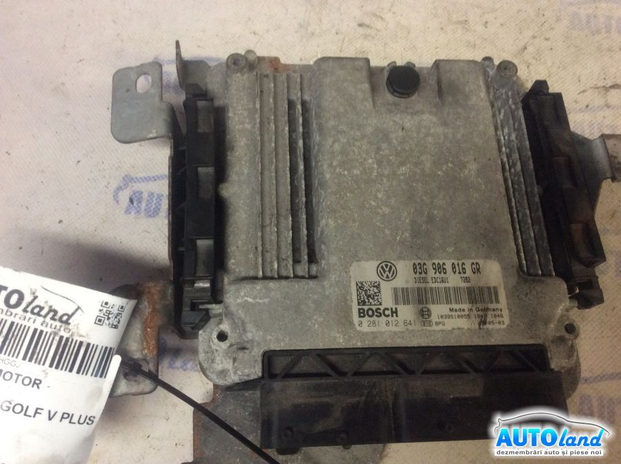 Calculator Ecu Motor 03g906016gr 0281012641 Volkswagen GOLF V PLUS 5M1 2005
