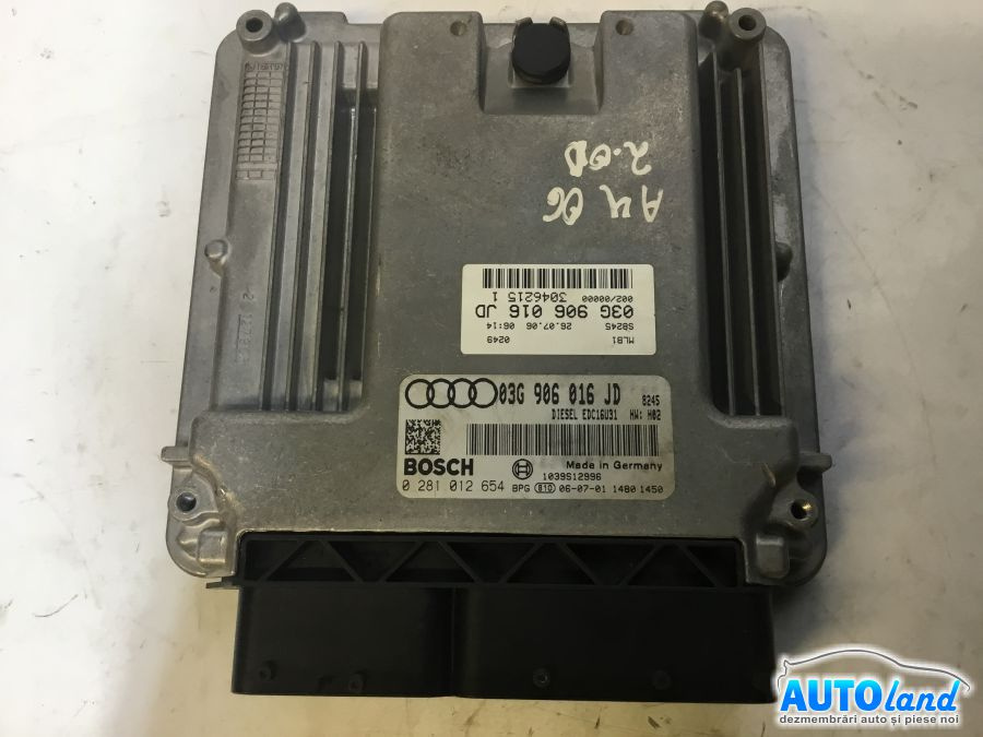 Calculator Ecu Motor 03g906016jd 0281012654 Audi A4 8EC 2004-2008