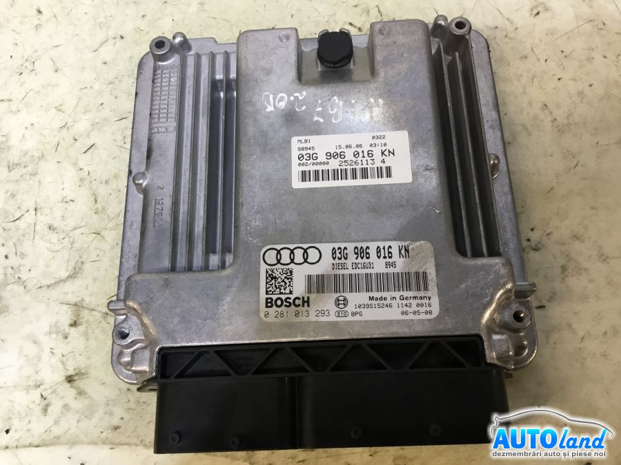 Calculator Ecu Motor 03g906016kn 0281013293 Audi A4 8EC 2004-2008