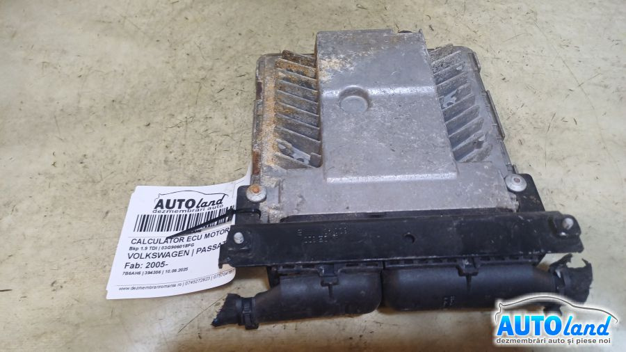 Calculator Ecu Motor 03g906018fg Bkp 1.9 TDI Volkswagen PASSAT 3C2 2005
