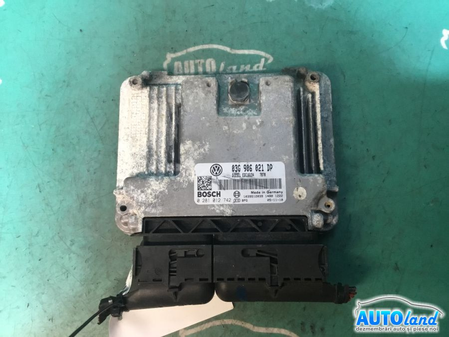 Calculator Ecu Motor 03g906021dp 1.9 TDI0281012742 Volkswagen PASSAT 3C2 2005