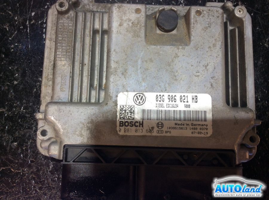 Calculator Ecu Motor 03g906021hb 1.9 TDI Bls Volkswagen GOLF V 1K1 2003
