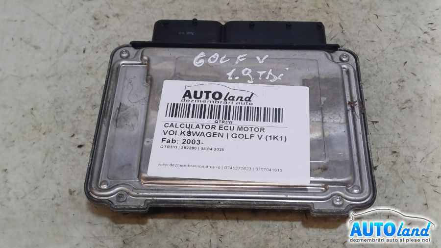 Calculator Ecu Motor 03g906021hb Volkswagen GOLF V 1K1 2003