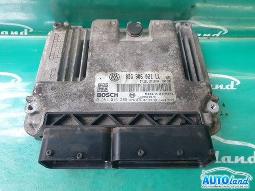 Calculator Ecu Motor 03g906021ll 2.0 TDI 16V, Bkd Seat LEON 1P1 2005-2013