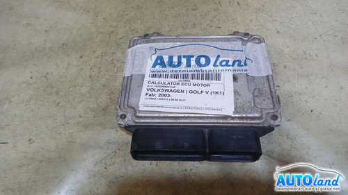 Calculator Ecu Motor 03g906021lr Bxe Volkswagen GOLF V 1K1 2003