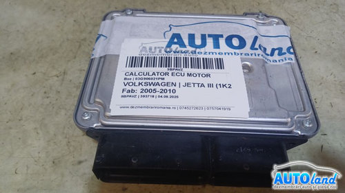 Calculator Ecu Motor 03g906021pm Bxe Volkswagen JETTA III 1K2 2005-2010