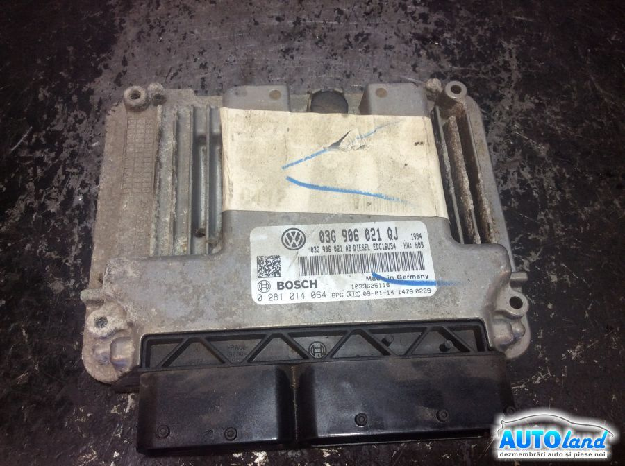 Calculator Ecu Motor 03g906021qj 1.9 TDI Bls Volkswagen GOLF V 1K1 2003